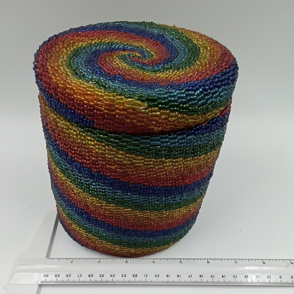 RAINBOW WHIRLPOOL BASKET ,Wayan Sukerni - Picture 2 of 12